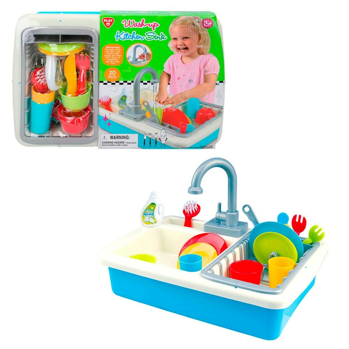 Игрушечный прибор PlayGo 40,5 x 26 x 27,5 cm (4 штук)-2