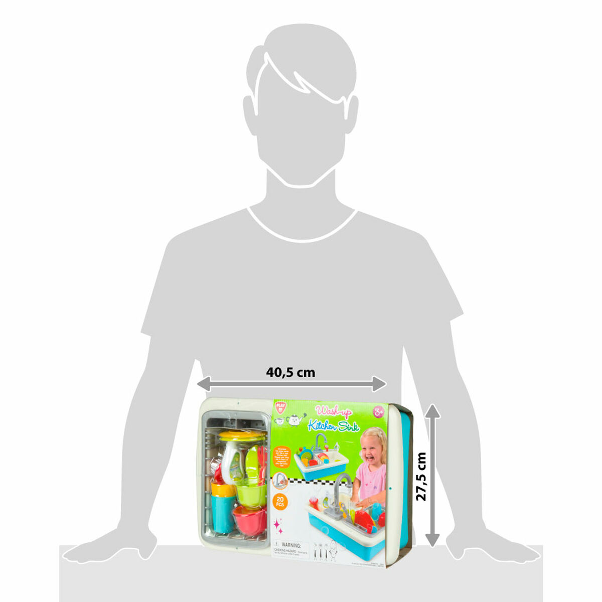 Игрушечный прибор PlayGo 40,5 x 26 x 27,5 cm (4 штук)-6