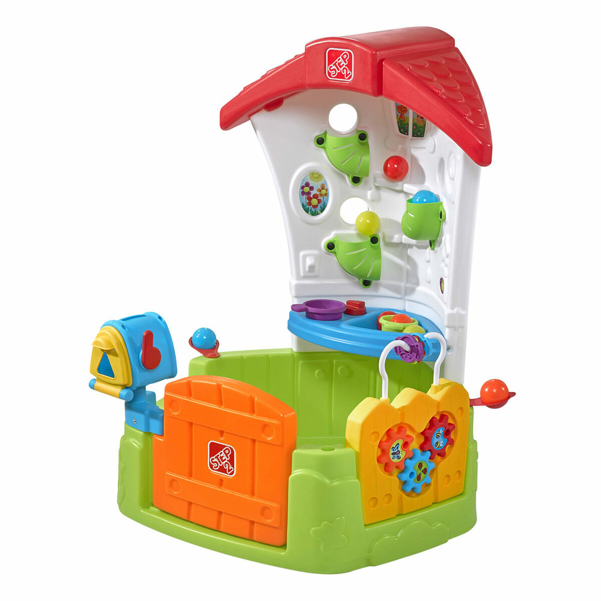 Casa de juegos para niños Paso 2 Toddler Corner House 82 x 80 x 106 cm-4