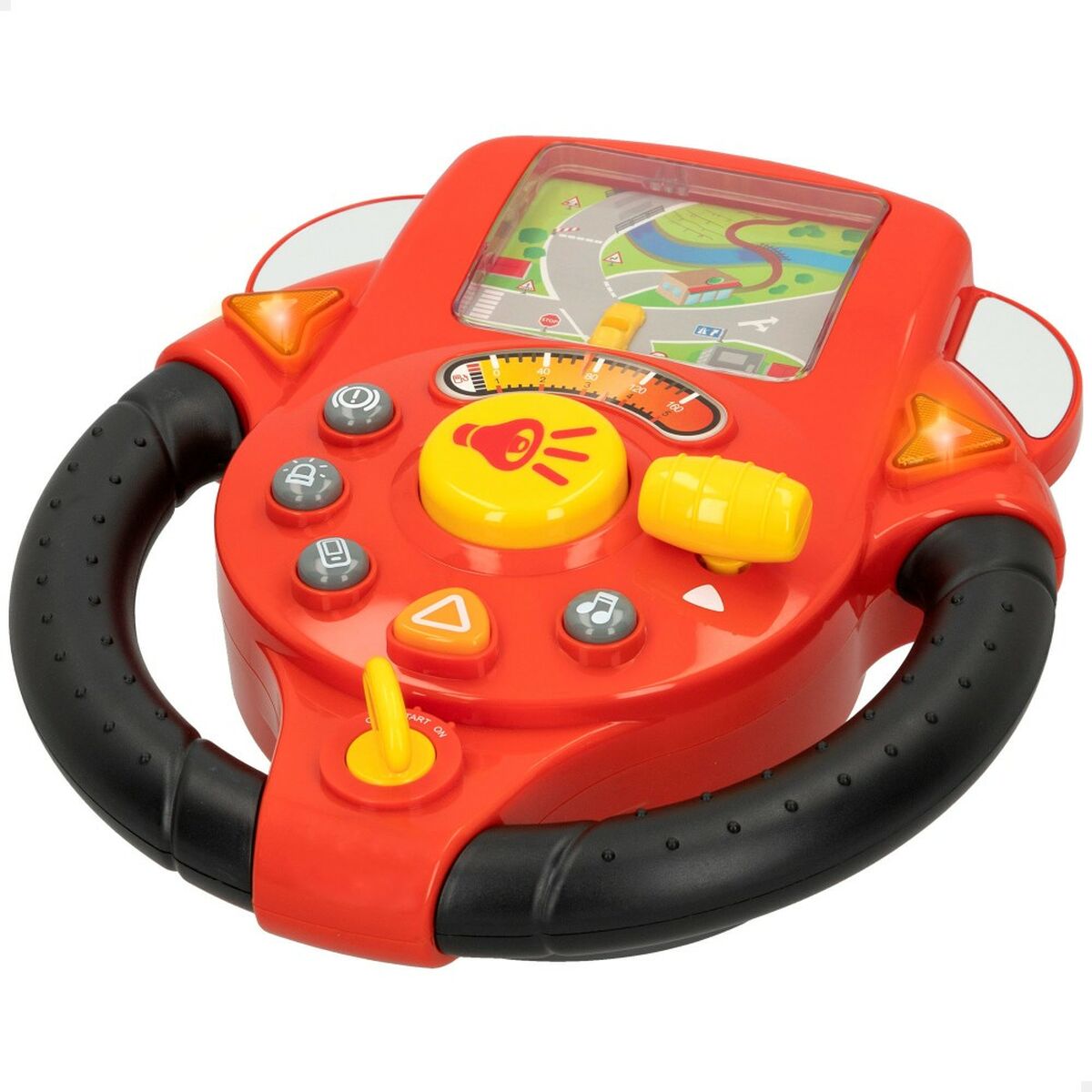 Музыкальная Игрушка Motor Town Свет Звук Красный 25,5 x 12,5 x 29,5 cm (2 штук)-2