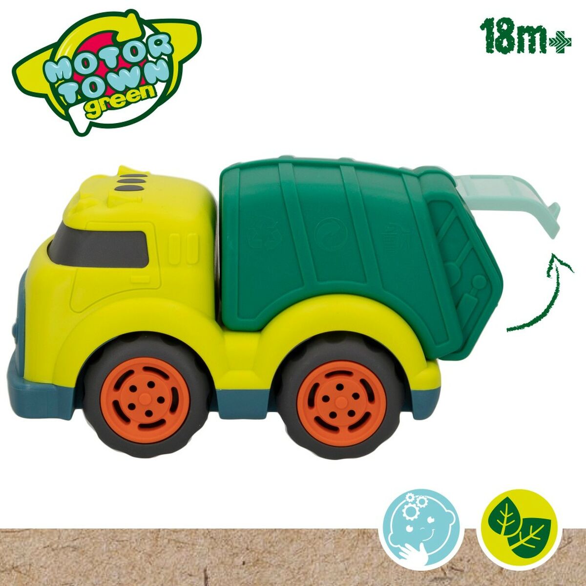 Набор автомобилей для дорожных работ Motor Town 17,5 x 11 x 11 cm (4 штук)-4