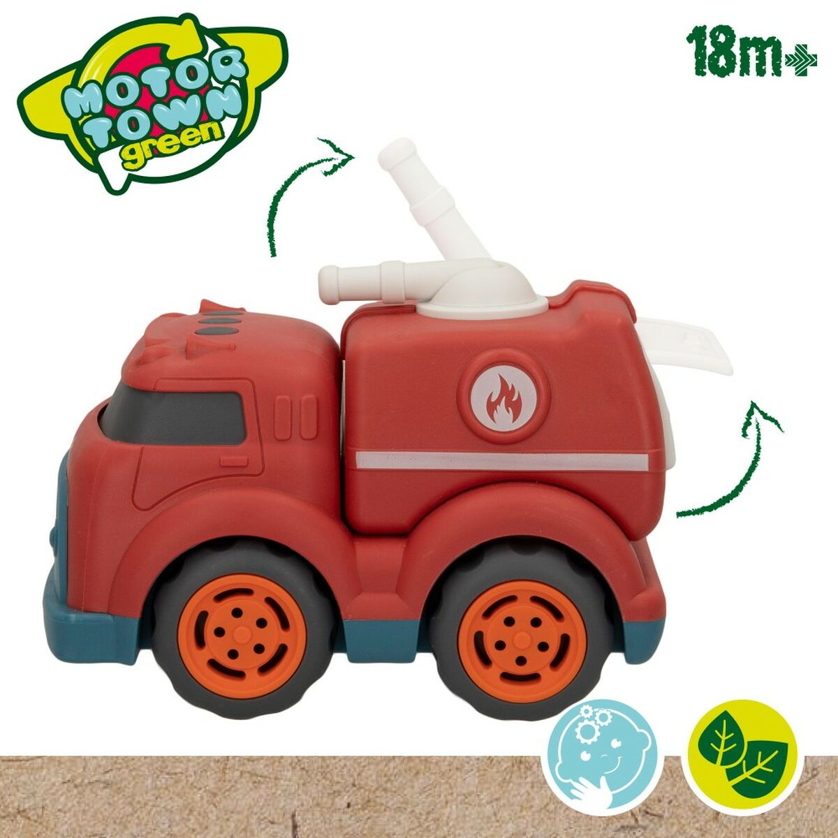 Набор 2 машинок Motor Town 17,5 x 12 x 11 cm (4 штук)-3