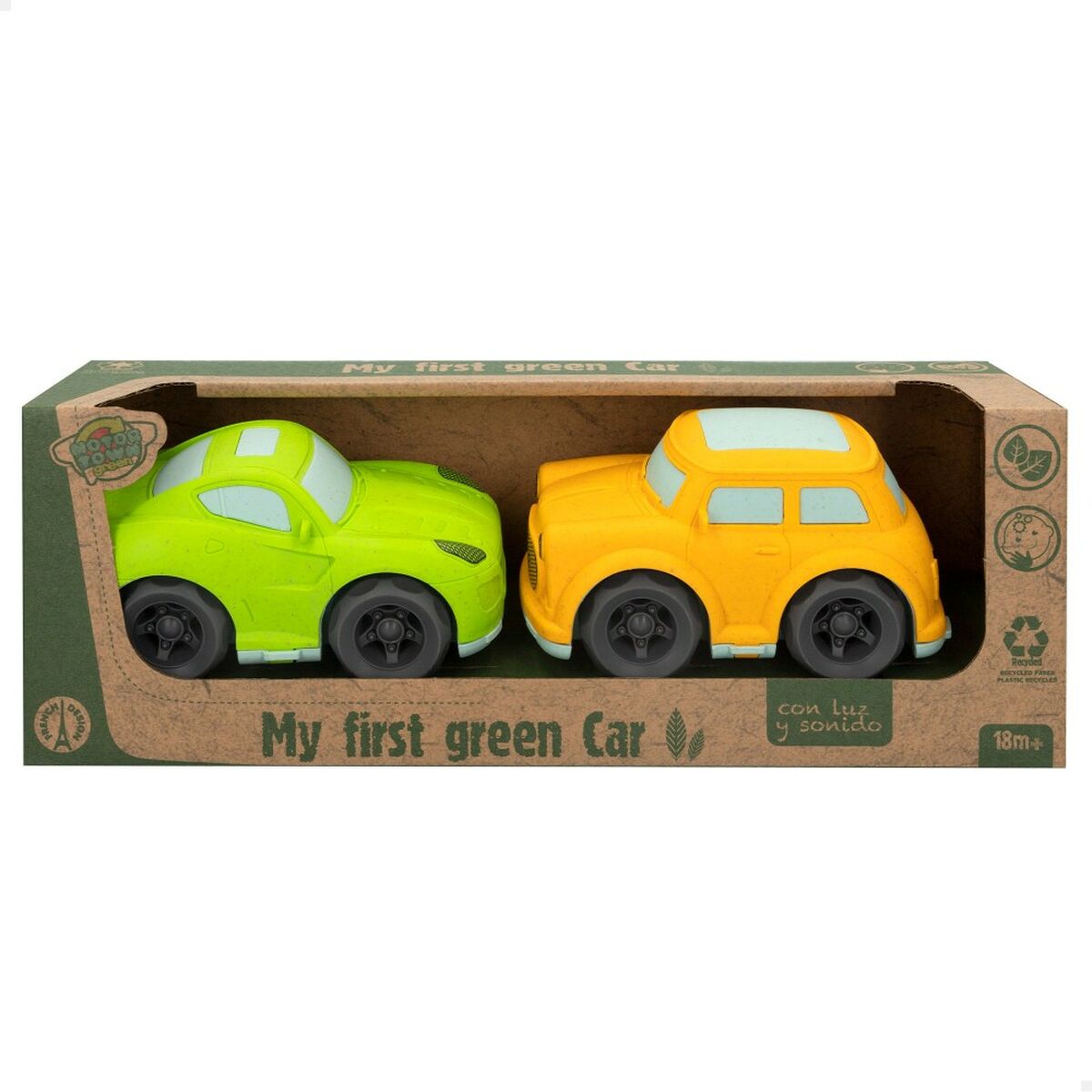 Набор машинок Motor Town Звук Свет 15 x 8,5 x 8,5 cm (4 штук)-4