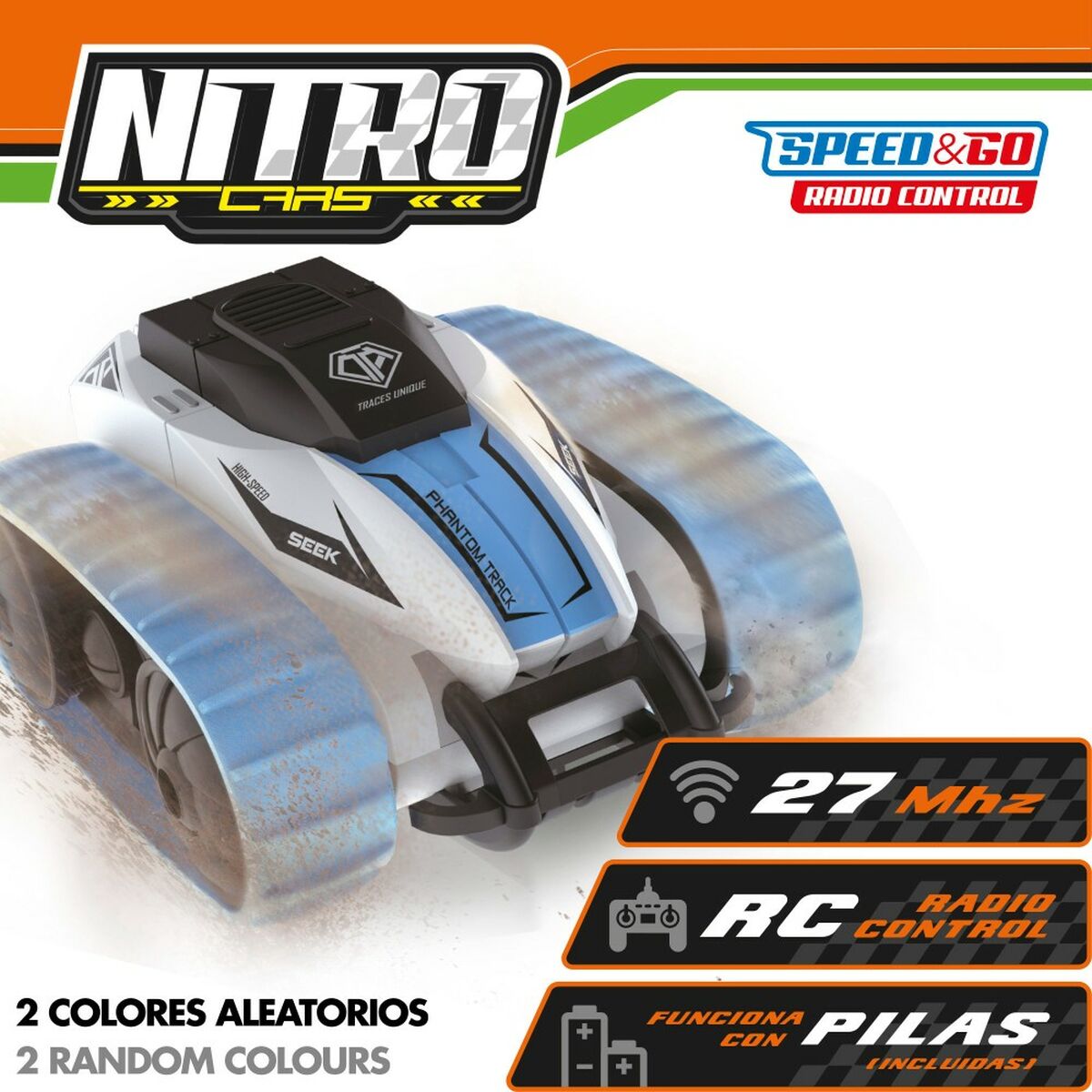 Машинка на радиоуправлении Speed & Go Crazy Stunt (6 штук)-3