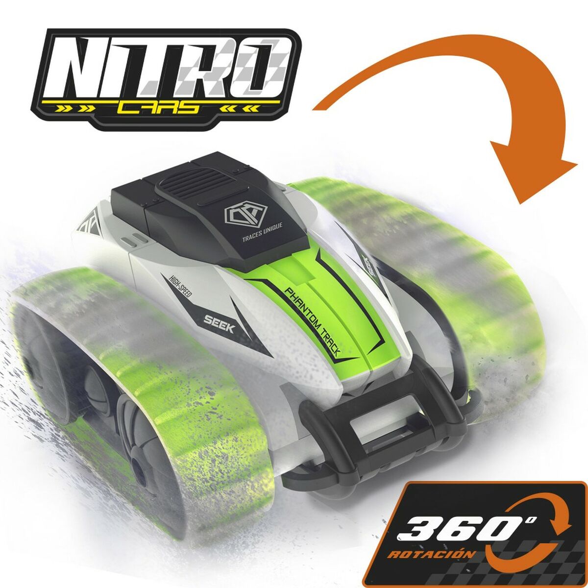 Машинка на радиоуправлении Speed & Go Crazy Stunt (6 штук)-4