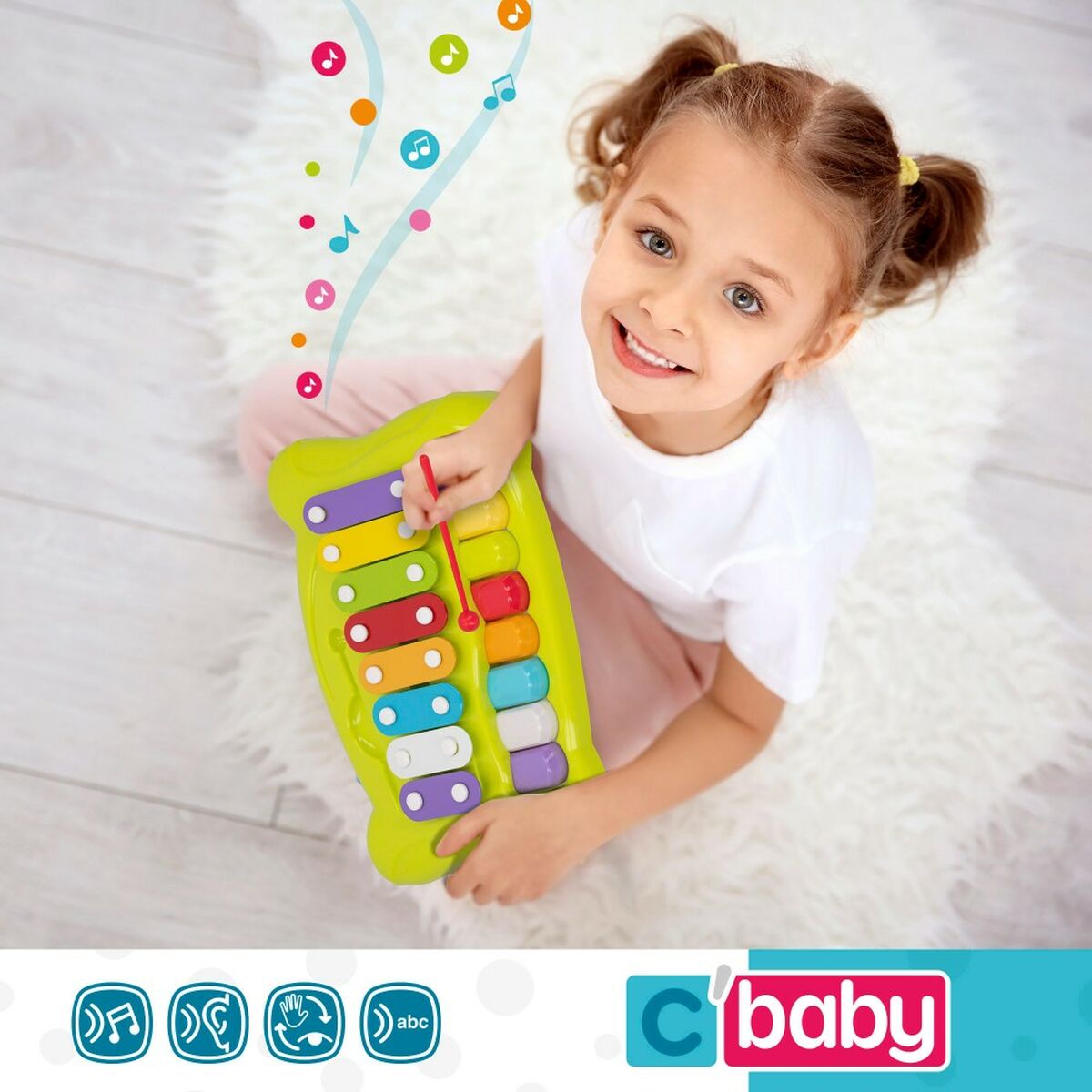 Музыкальная Игрушка Colorbaby Металл Пластик 34 x 6 x 21 cm (6 штук)-6