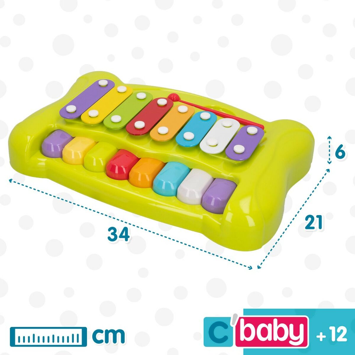 Музыкальная Игрушка Colorbaby Металл Пластик 34 x 6 x 21 cm (6 штук)-7