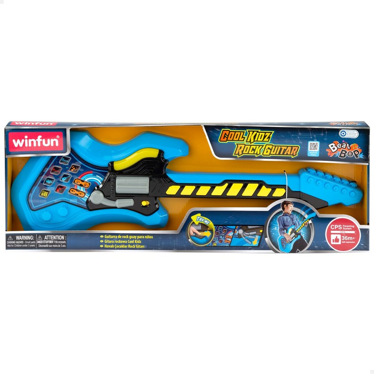 Детская гитара Winfun Cool Kidz мощность 63 x 20,5 x 4,5 cm (6 штук)-4