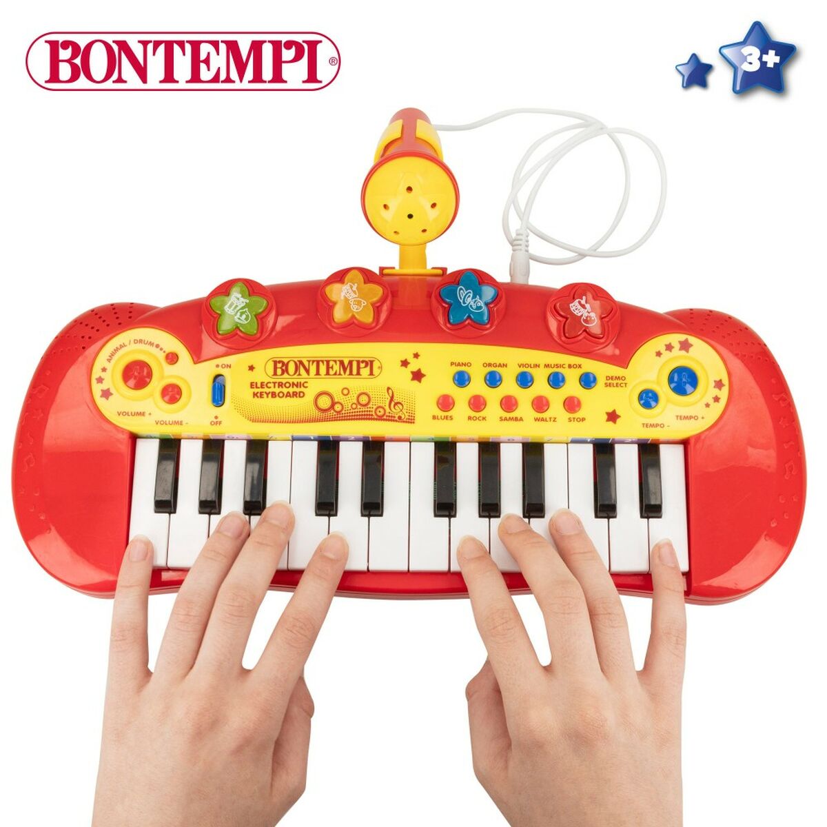 Интерактивное пианино для маленьких Bontempi Детский Микрофон 33 x 13 x 19,5 cm (6 штук)-6