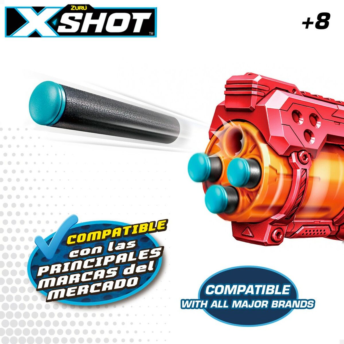 Дартс Zuru X-Shot 100 Предметы-3