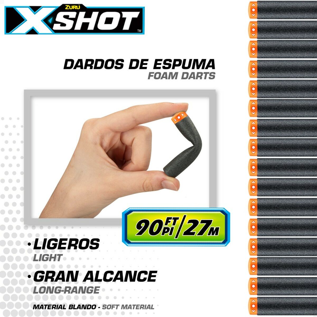 Пистолет с дротиками Zuru X-Shot Dread-5