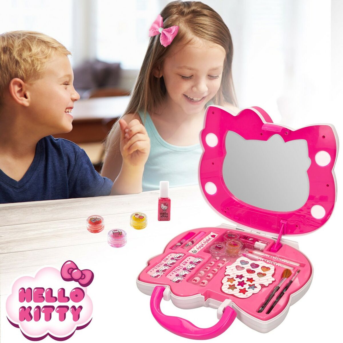 Детский набор для макияжа Hello Kitty Сумка 36 Предметы (2 штук)-3