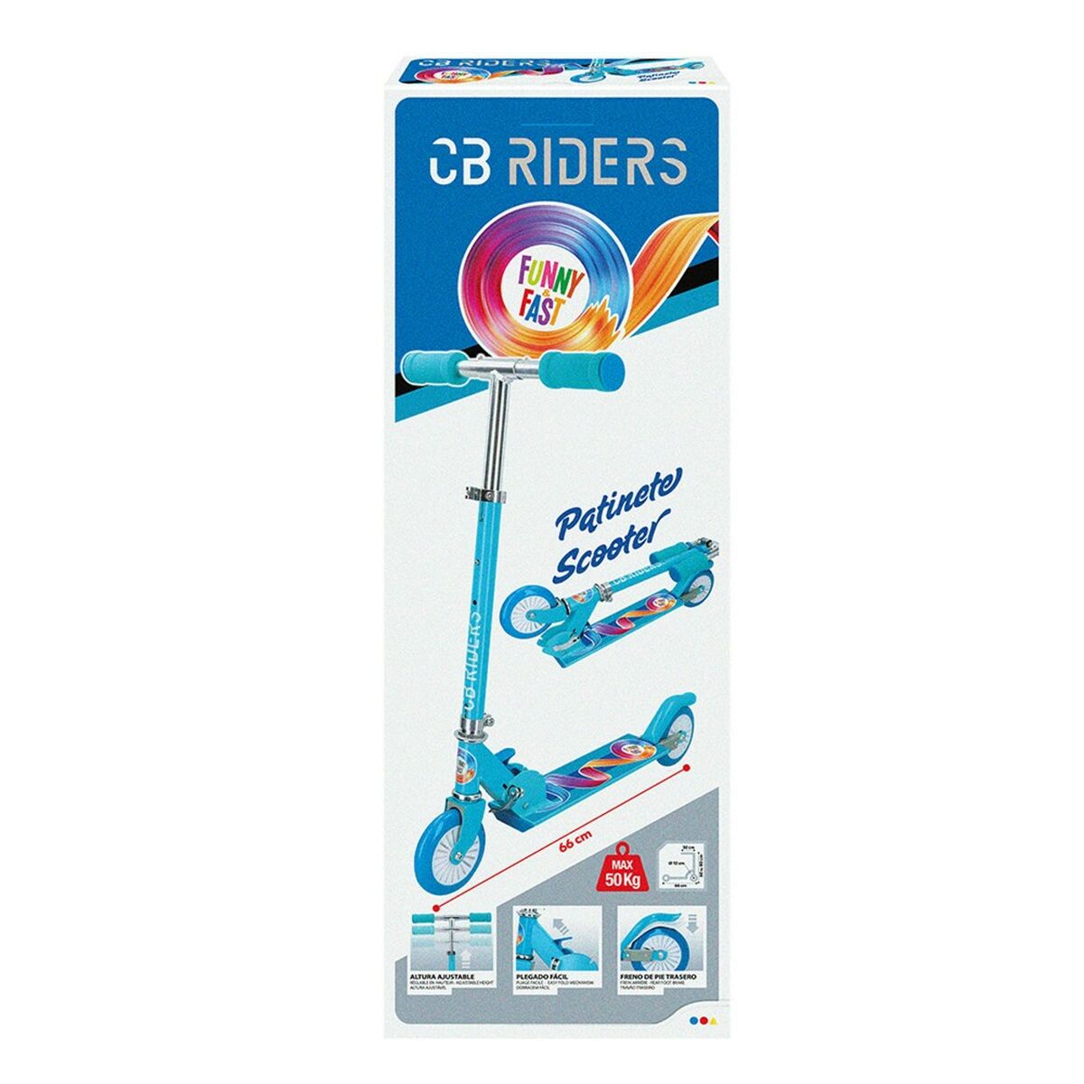 Скейт Colorbaby Синий 6 штук-6
