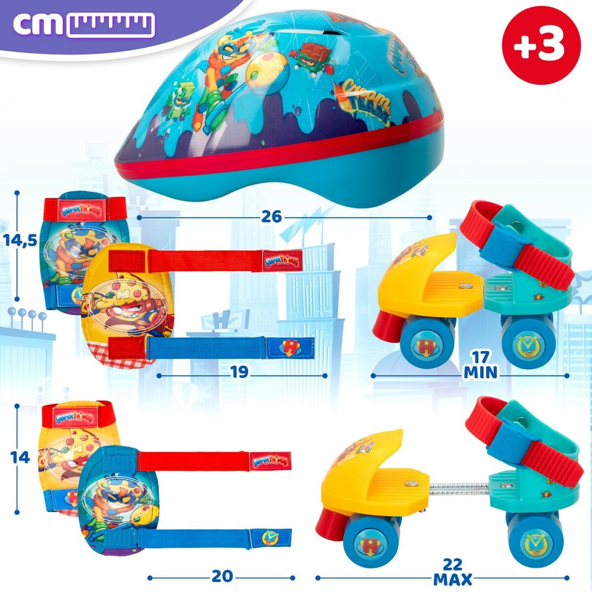 Скейт SuperThings 4 штук-3