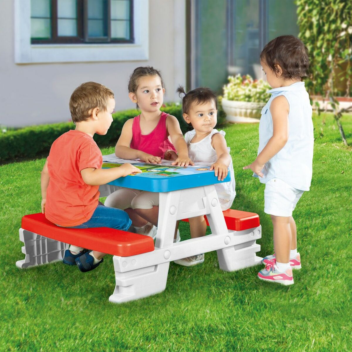 Детский стол Fisher Price Пикник 69 x 42 x 79 cm-6