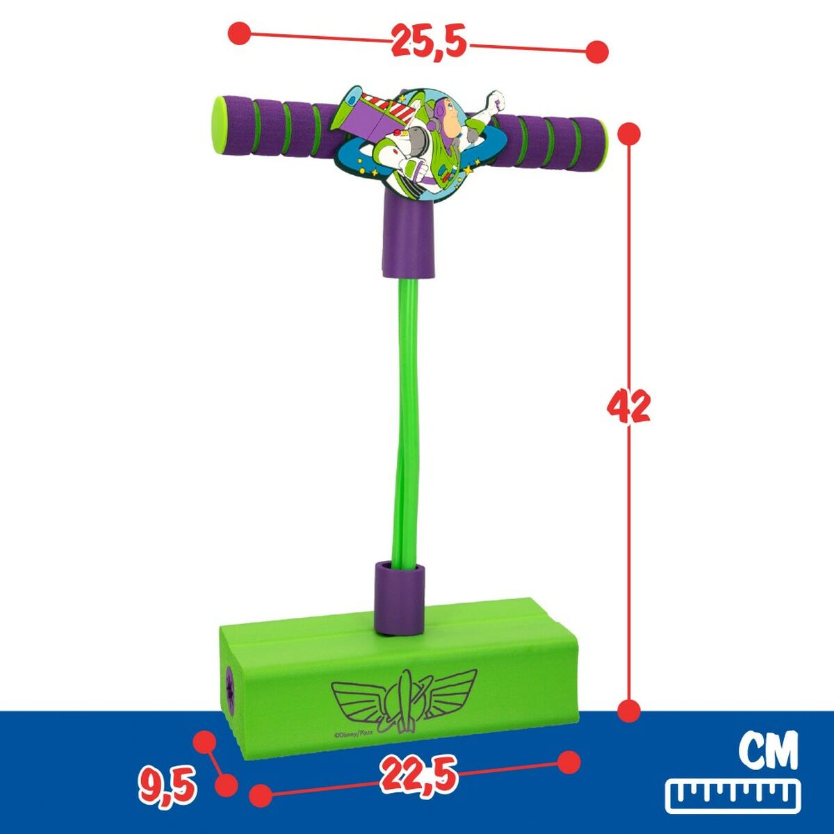 Pogo Jumper Toy Story 3D Grün Kinder (4 Stück)-7
