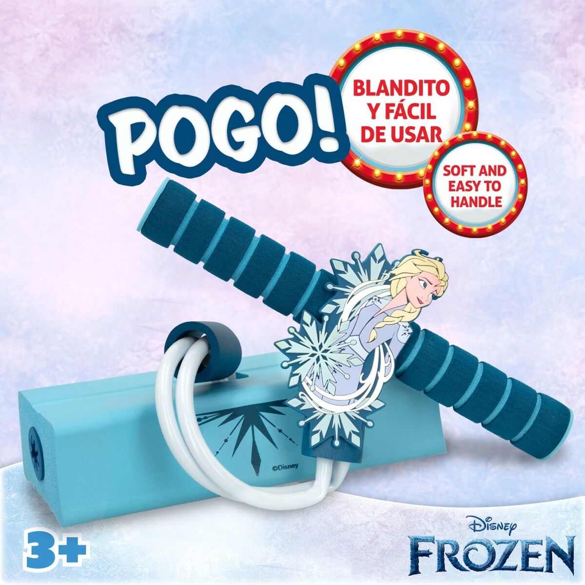 Пого-прыгалка Frozen 3D Синий Детский (4 штук)-5