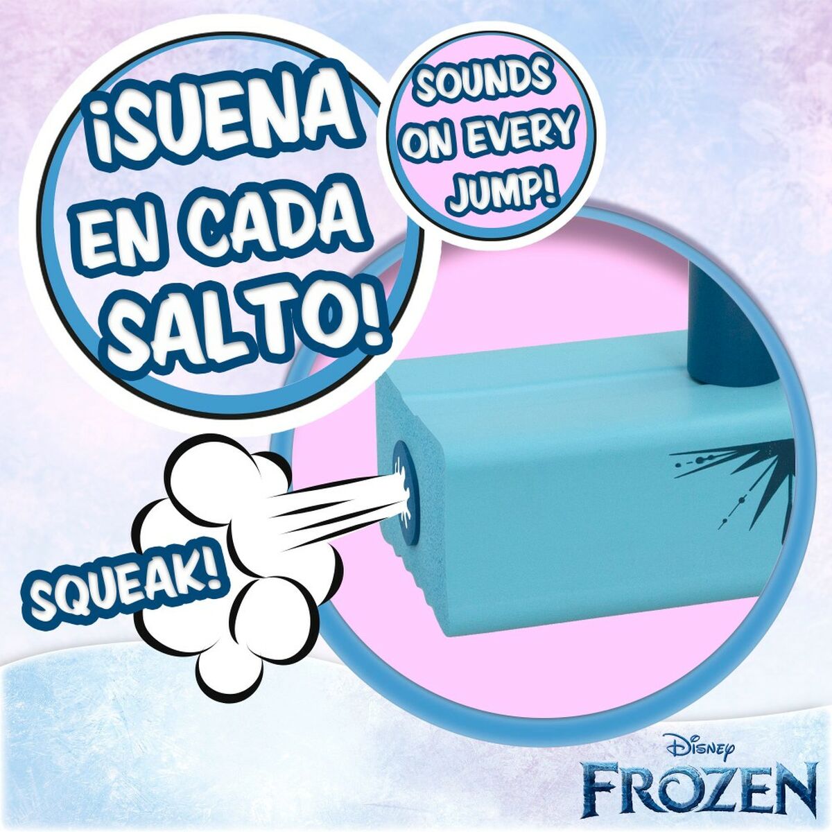 Пого-прыгалка Frozen 3D Синий Детский (4 штук)-6