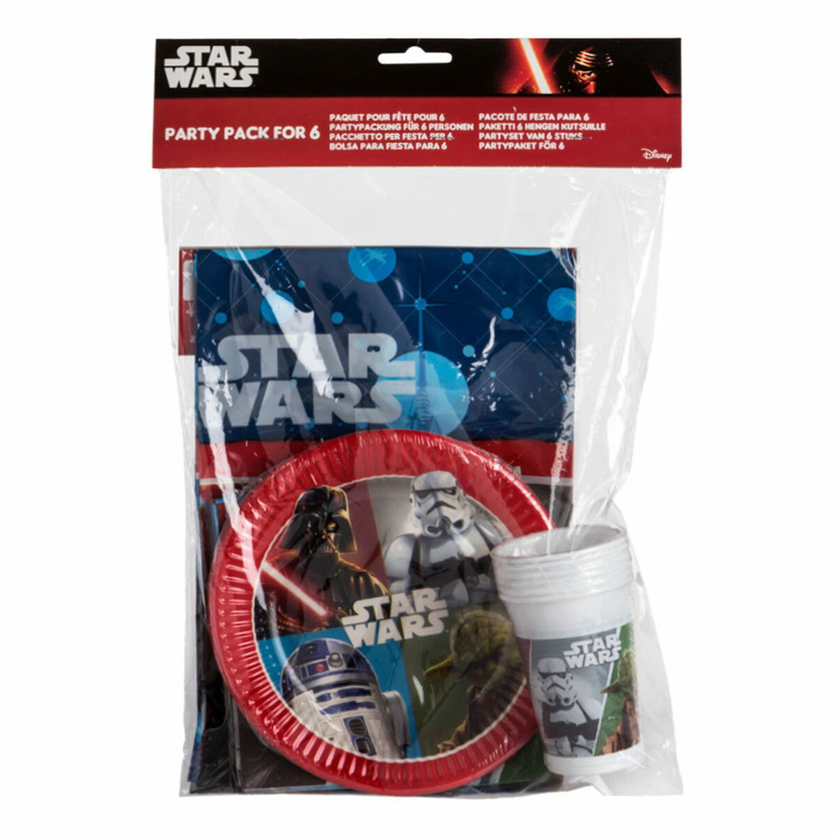 Набор предметов для вечеринки Star Wars (6 штук)-6