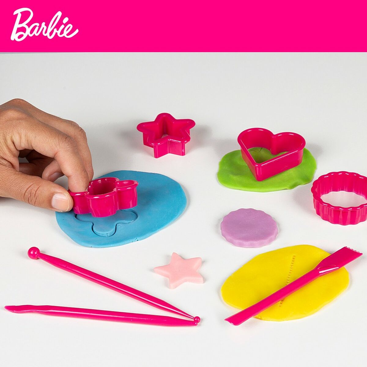 Креативная игра по моделированию пластилина Barbie Fashion Рюкзак 14 Piese 600 g-6