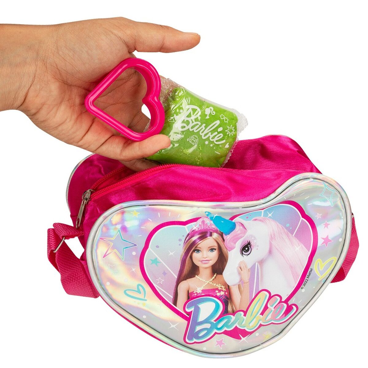 Креативная игра по моделированию пластилина Barbie Fashion Сумка 8 Предметы 300 g-4