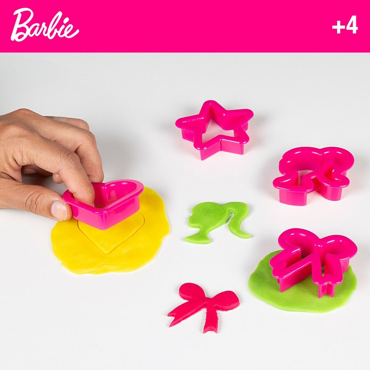 Креативная игра по моделированию пластилина Barbie Fashion Сумка 8 Предметы 300 g-5