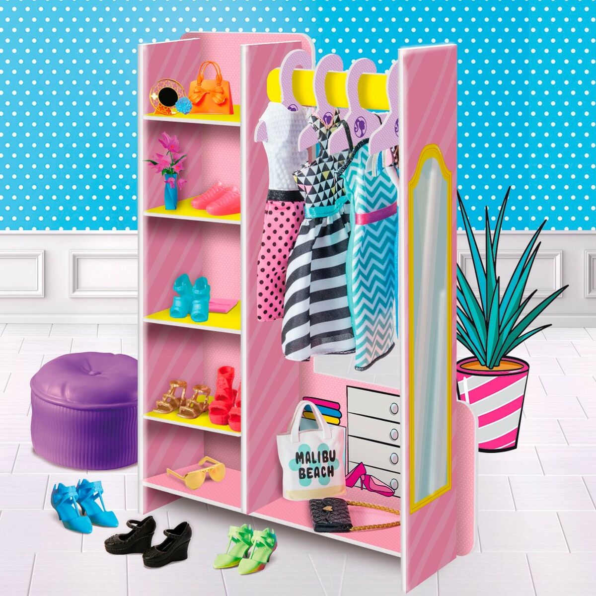 Playset Barbie Fashion Boutique 9 Предметы 6,5 x 29,5 x 3,5 cm-5