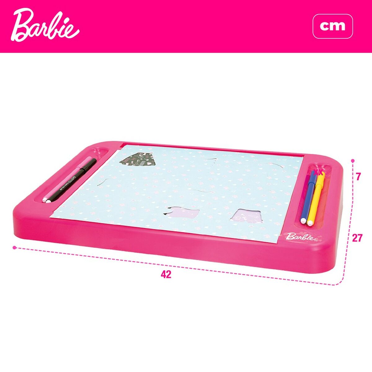 Студия моды Barbie Fashion Workshop Кукла Столик с подсветкой-2
