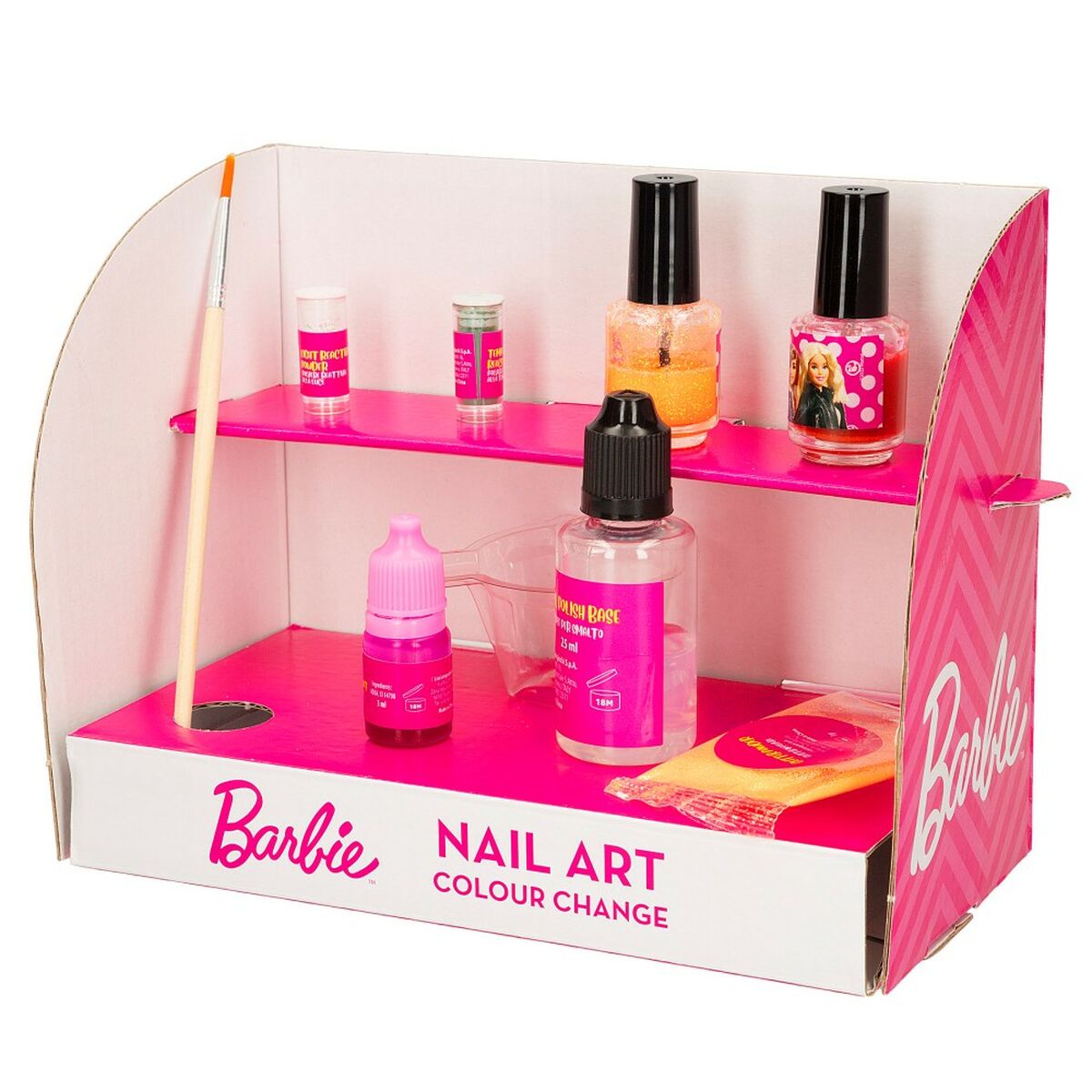 Kit to create Makeup Barbie Studio Color Change Лак для ногтей 15 Предметы-5
