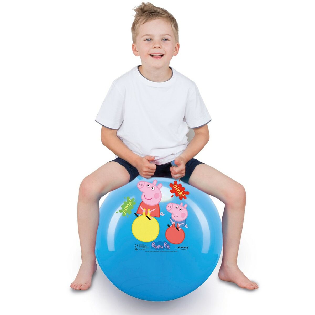 Прыгающий мяч Peppa Pig Ø 45 cm Синий (10 штук)-2