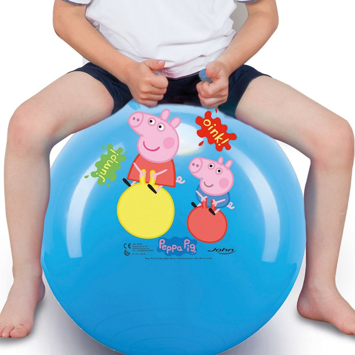 Прыгающий мяч Peppa Pig Ø 45 cm Синий (10 штук)-5