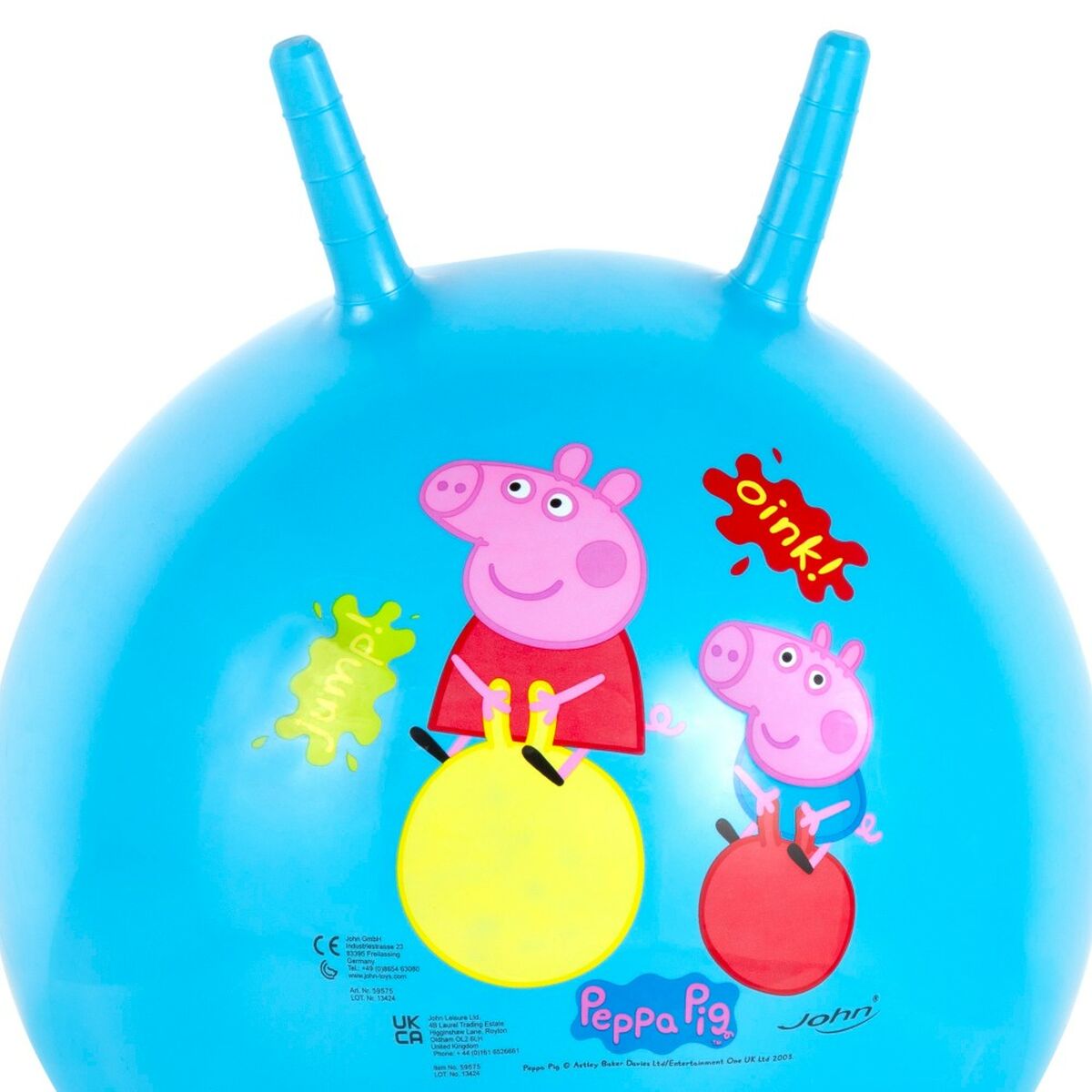 Прыгающий мяч Peppa Pig Ø 45 cm Синий (10 штук)-6