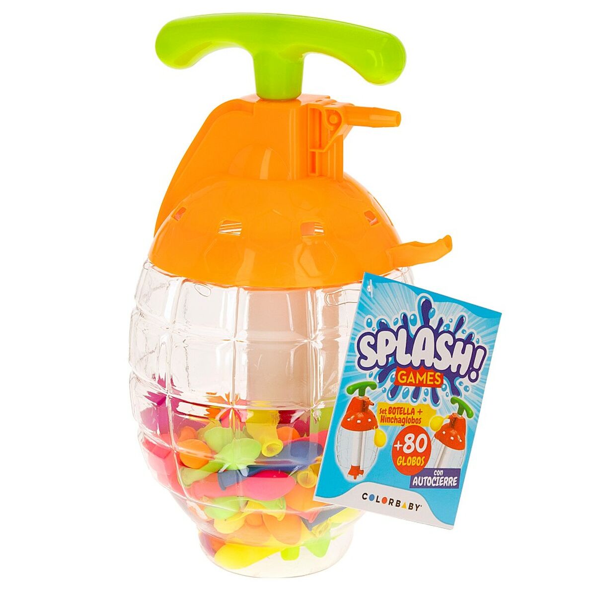 Водные шары с насосом Colorbaby Splash Автозамок 6 штук-3