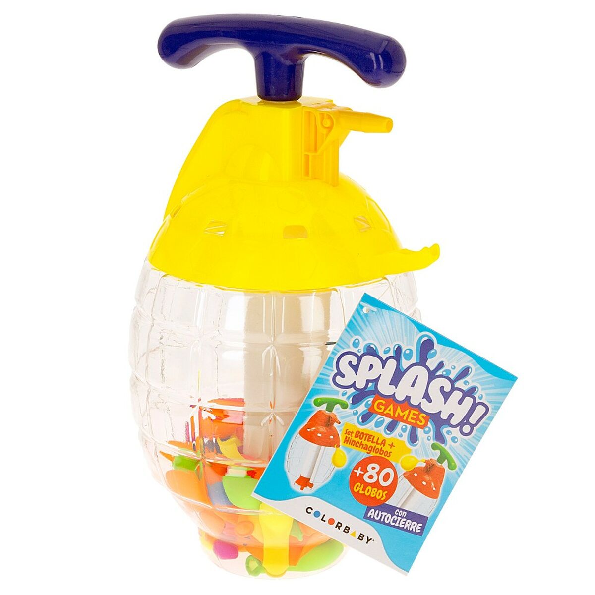 Водные шары с насосом Colorbaby Splash Автозамок 6 штук-4