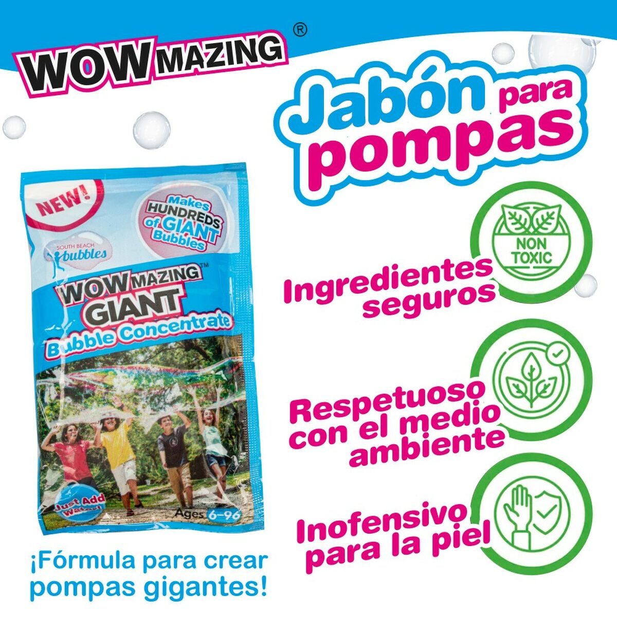 Soap bubbles WOWmazing 41 cm (20 pieces)-4