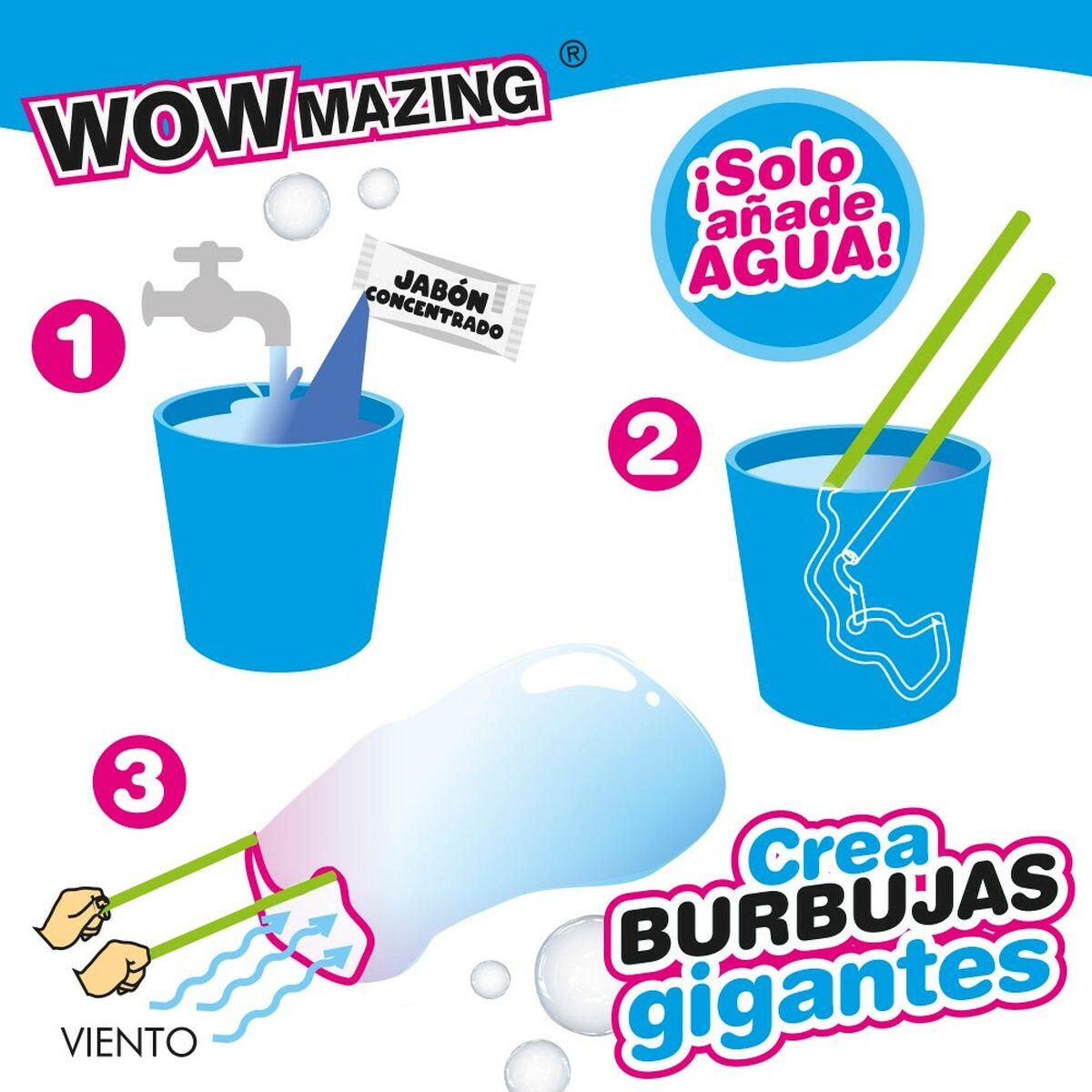 Soap bubbles WOWmazing 41 cm (20 pieces)-6