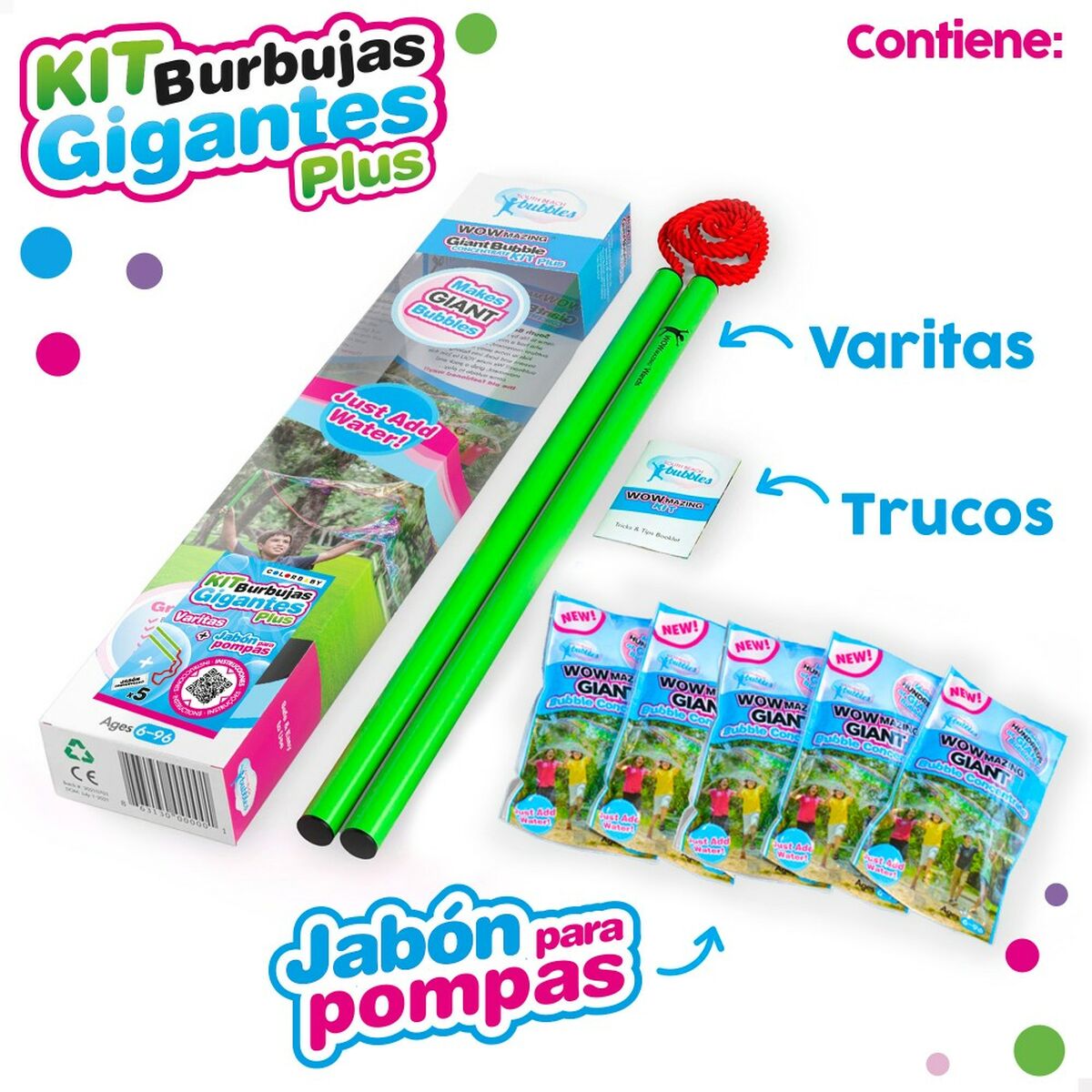 Soap bubbles WOWmazing 41 cm (20 pieces)-7