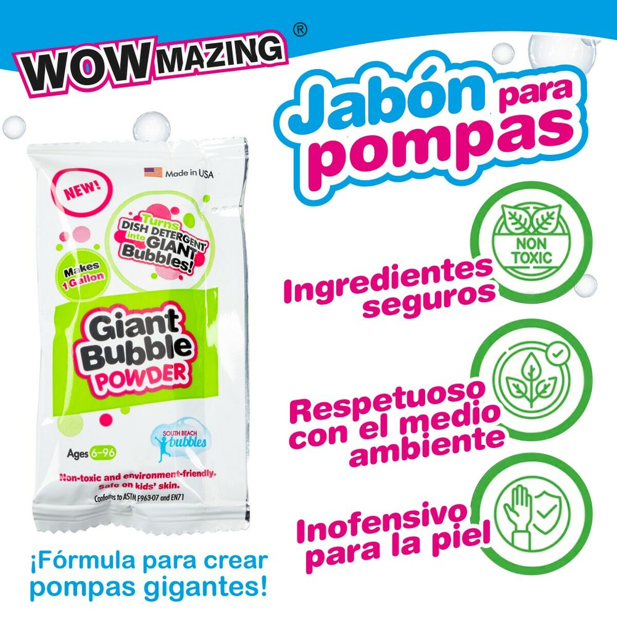 Soap bubbles WOWmazing 41 cm (24 pieces)-4