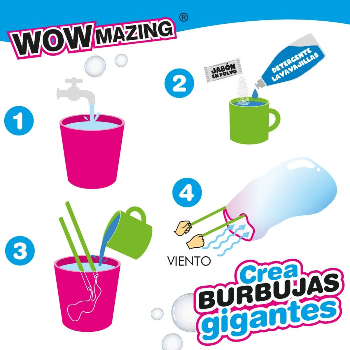 Soap bubbles WOWmazing 41 cm (24 pieces)-6