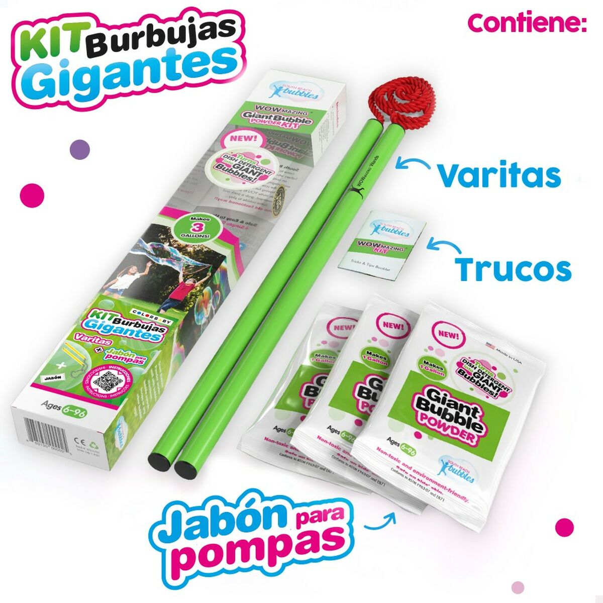 Soap bubbles WOWmazing 41 cm (24 pieces)-7