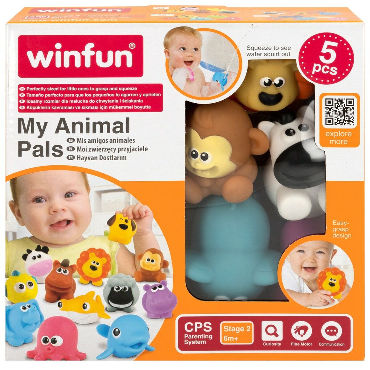 Набор фермерских животных Winfun 7 x 6,5 x 4 cm (12 штук)-5