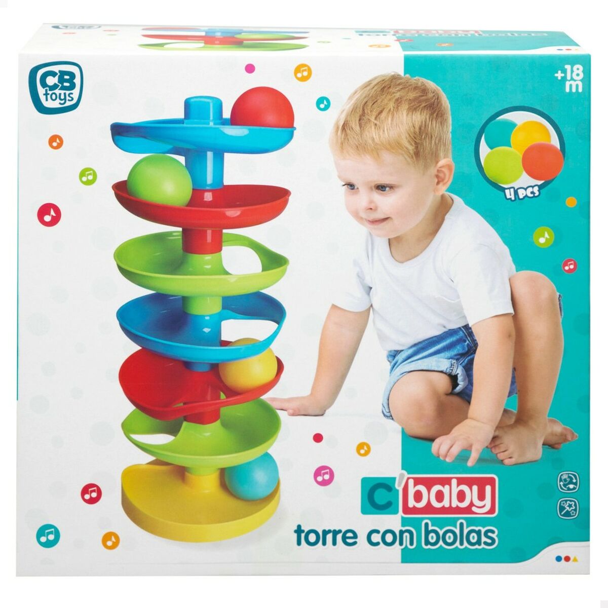 Развивающая игра для маленьких Colorbaby 15 x 37 x 15 cm (6 штук)-3