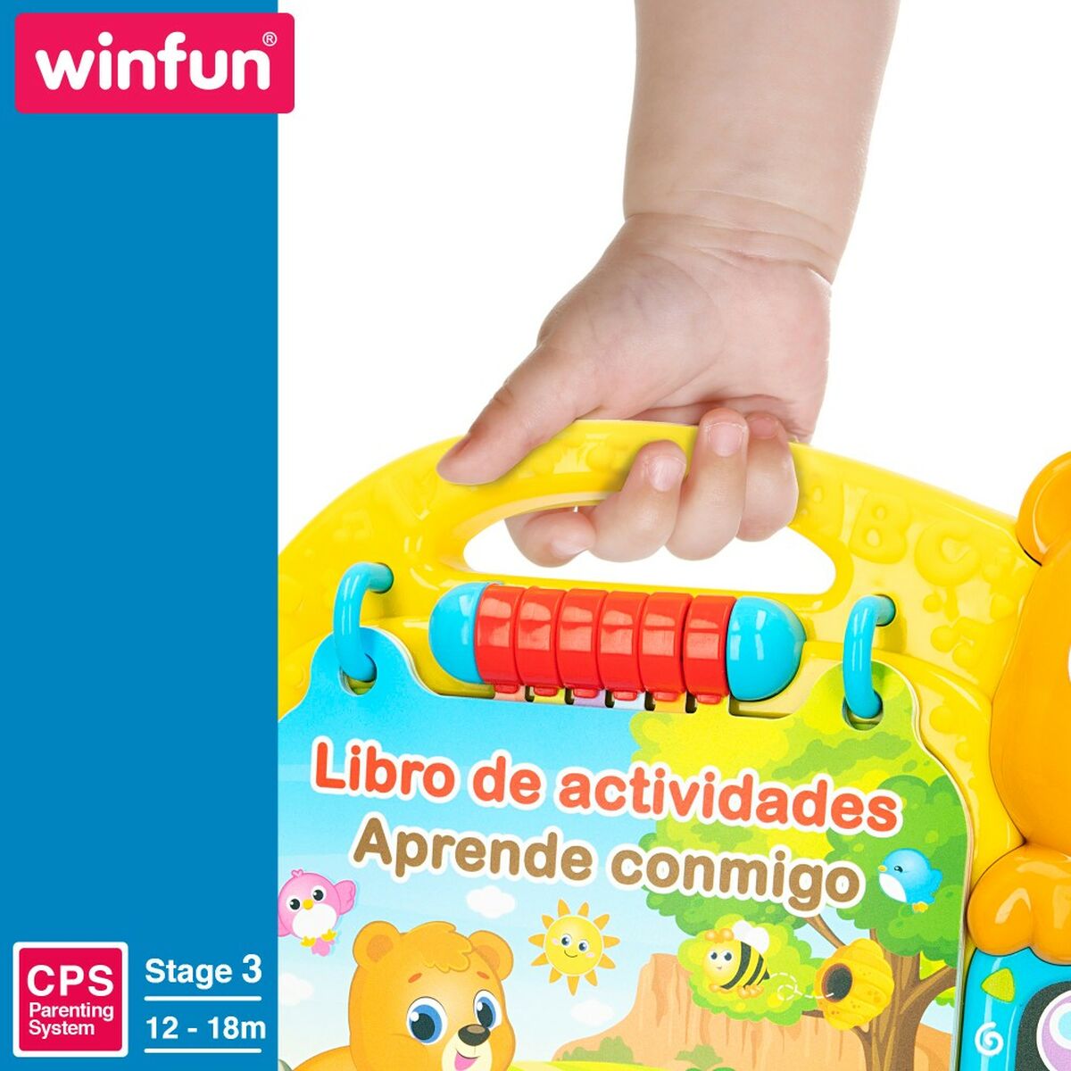 Детская интерактивная книга Winfun 26,5 x 4,5 x 23,5 cm ES (4 штук)-5