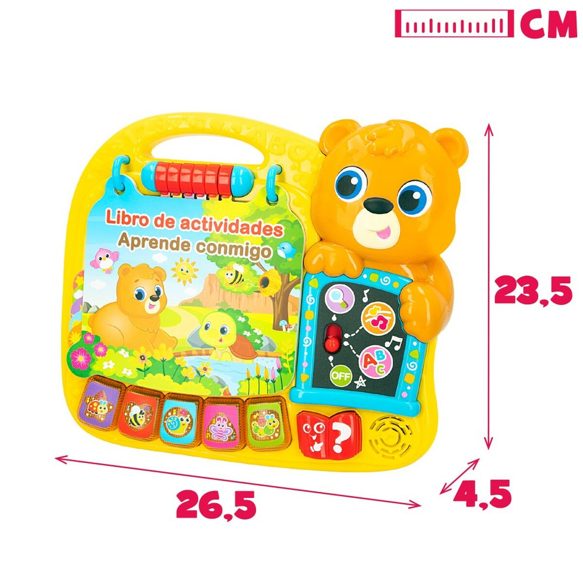 Детская интерактивная книга Winfun 26,5 x 4,5 x 23,5 cm ES (4 штук)-7