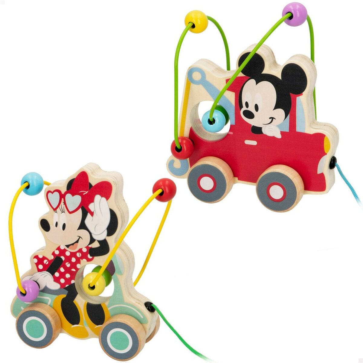 Игрушка на веревочке Disney Деревянный (6 штук)-2