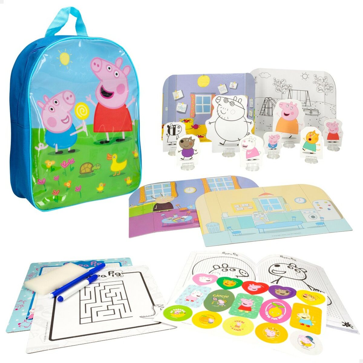 Образовательный набор Peppa Pig 23 x 31 x 9 cm (6 штук)-2