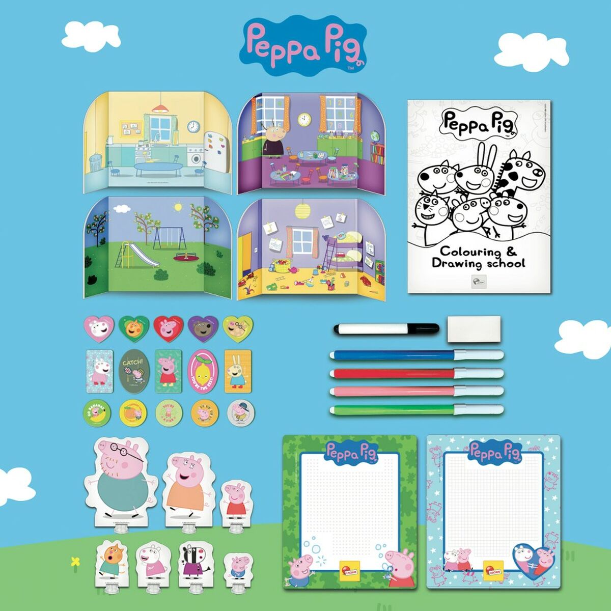 Образовательный набор Peppa Pig 23 x 31 x 9 cm (6 штук)-7