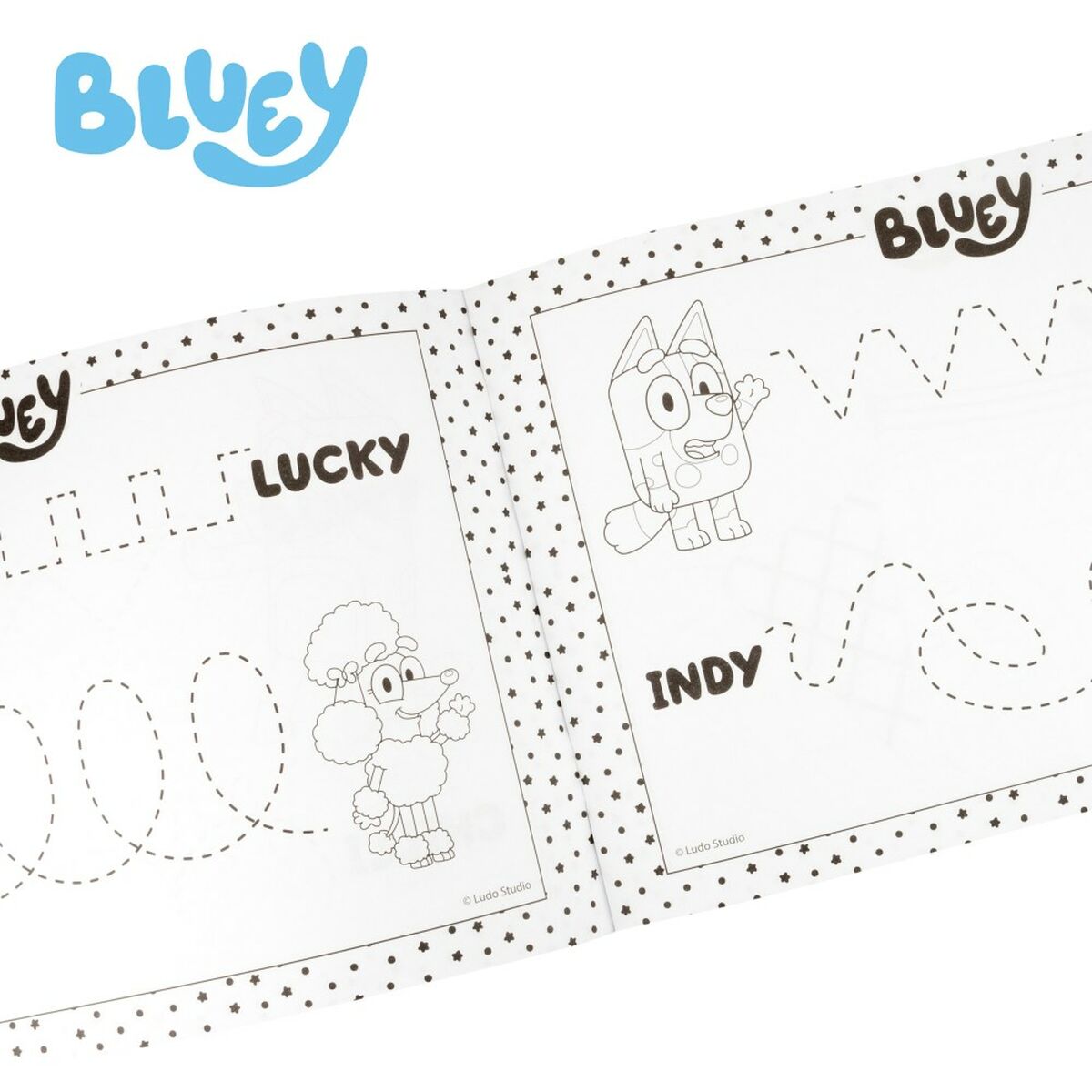 Набор для рисования Bluey Pocket Drawing School (12 штук)-5