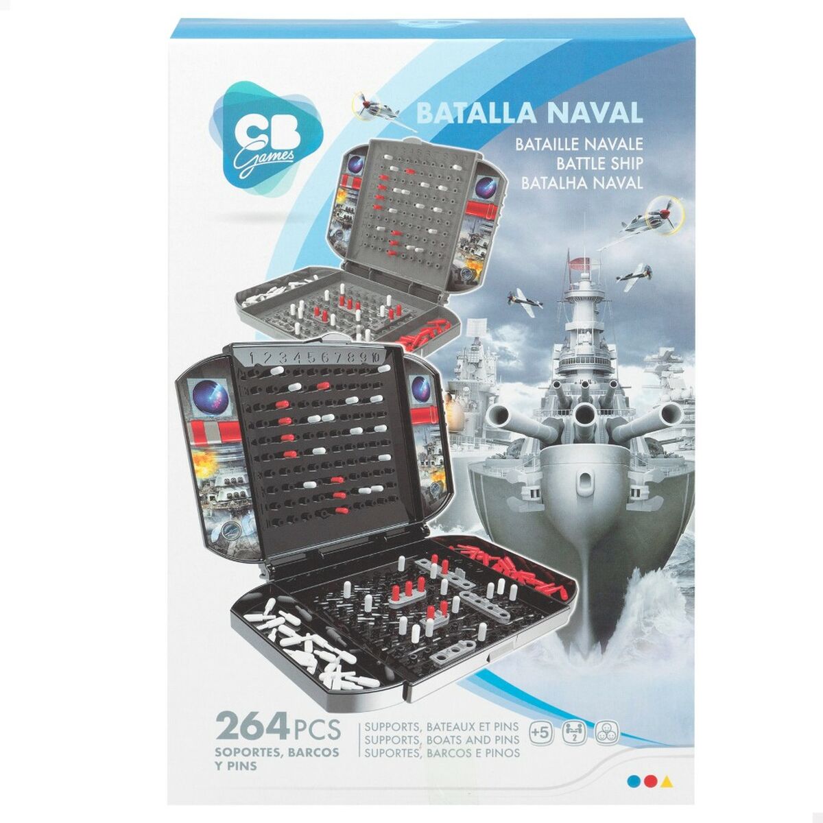 Настольная игра Colorbaby Battle ship (12 штук)-4
