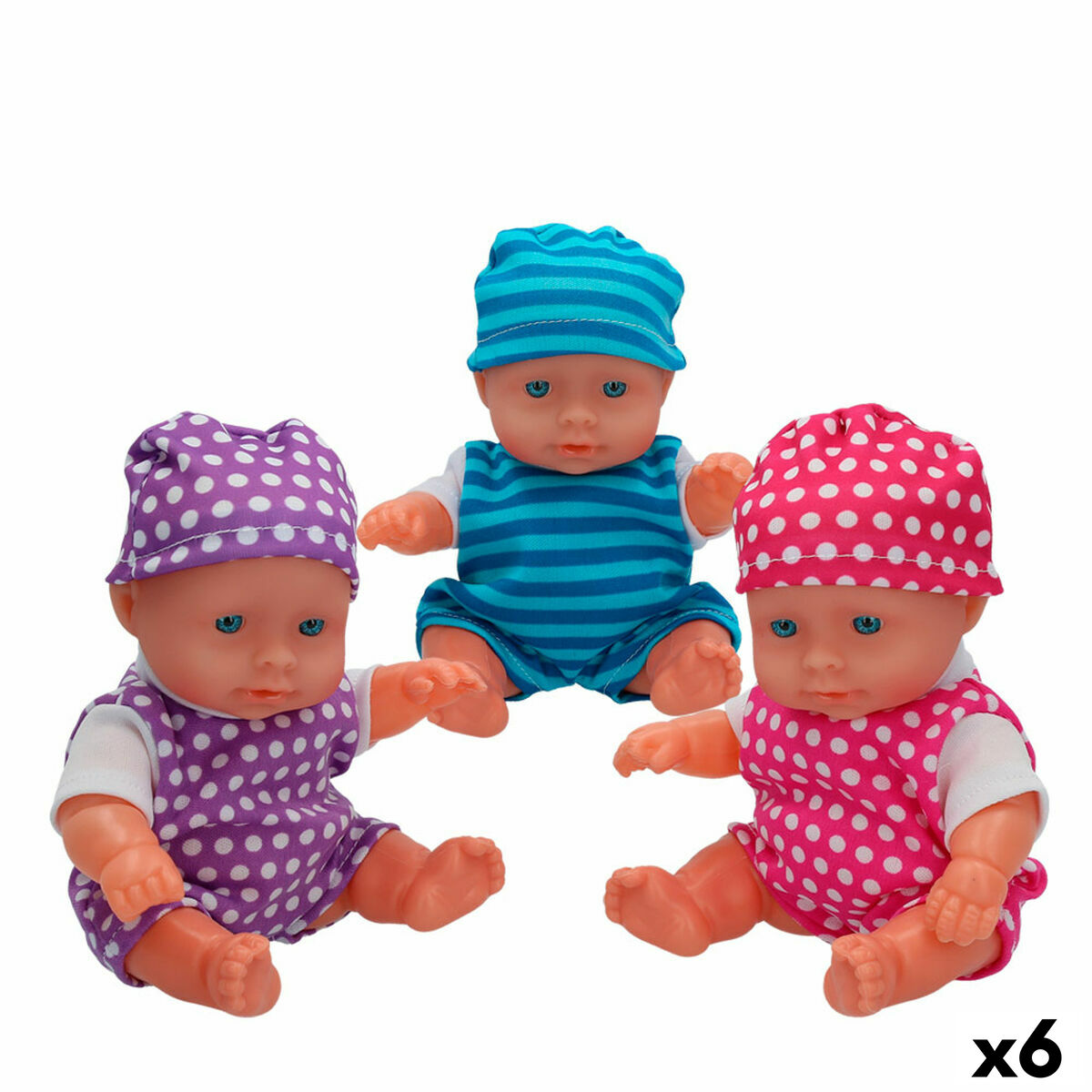 Кукольный набор Colorbaby Pitusos 3 Предметы 20 cm 13 x 20 x 6,5 cm 6 штук-2